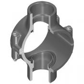 Category Clamp On Saddle x Soc Doub, Gray EPDM -SS image